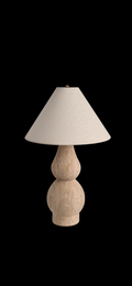 MAESTRO Travertine Stone Table Lamp