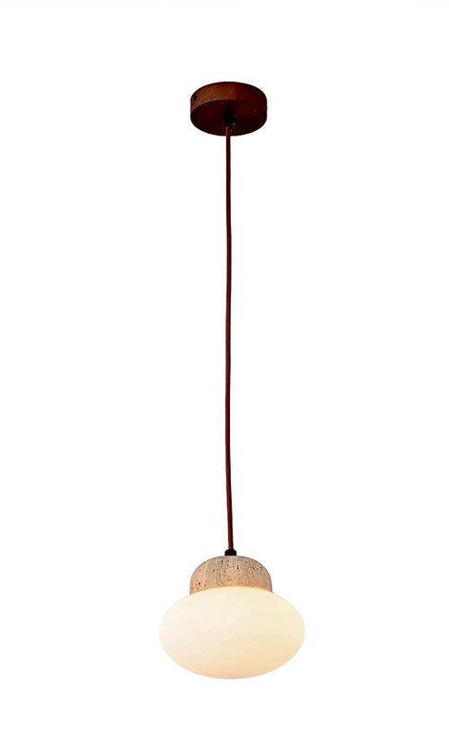 DODO Travertine Stone Ceiling Pendant